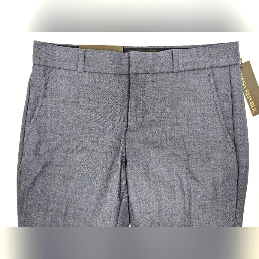 Banana Republic Ryan slim wool blend pants size 0P - Picture 5 of 14